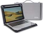 Broonel Grey Leather Laptop Case For Acer Spin 3 Laptop   Sp314-55N 14"