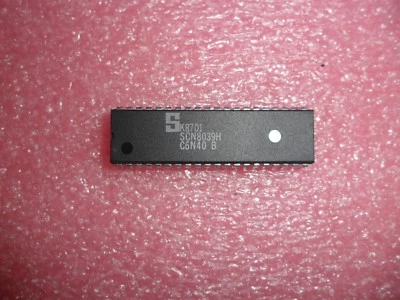 SCN8039HC6N40B IC MICROCONTROLLER 8-BIT 40 PIN DIP SIGNETICS (LOT OF 1) - Image 1 of 4