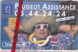 RARE TELECARTE 50.  NEUVE. SOUS BLISTER SCELLE. PEUGEOT . 07 / 1993. PHONE CARD - Picture 1 of 2