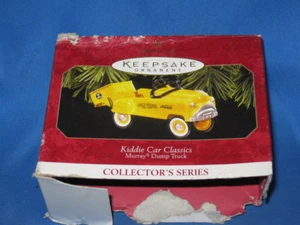 Hallmark Keepsake Ornament Kiddie Car Classics Murray Dump Truck Year 1997 - Imagen 1 de 2