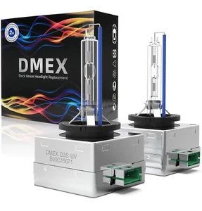 DMEX D3S HID Headlight Bulbs Xenon 6000K Cool White 35W Replacement- Pack Of 2 - Picture 1 of 1