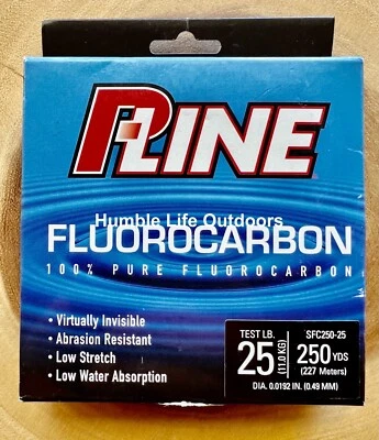 Línea de pesca P-Line 100 % puro fluorocarbono, directa de fábrica, lubina, ¡envío gratuito! Foto 1 de 4