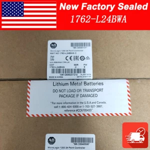 NUEVO Allen Bradley 1762-L24BWA MicroLogix 1200 controlador de 24 puntos PLC 1762-24BWA - Imagen 1 de 6