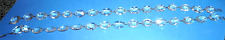 Prismen Linsen Kristall Glas f. Leuchter Deckenleuchter Baumbehang URALT  /P127