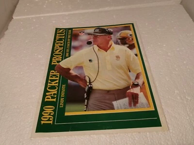 1990 Green Bay Packers Prospectus Guide Magazine Lindy Infante Majkowski, Sharpe - Image 1 of 4