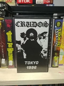 Los Crudos VHS Live Tokyo 1996 Hardcore Punk Powerviolence Thrash Rock Concert - Picture 1 of 3