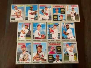 Topps Heritage ST. LOUIS CARDINALS 2019 equipo base conjunto de (13) Adolis Garcia RC - Imagen 1 de 1