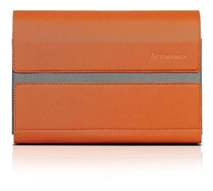 Lenovo Yoga A7 E7 M7 E7 E8 M8 sleeve case 7" 8" Tablet Orange Faux Leather - Picture 1 of 3