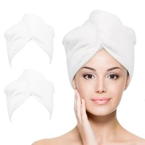 Envoltura para el cabello de microfibra YoulerTex: paquete de 2 10X26 - Imagen 1 de 6