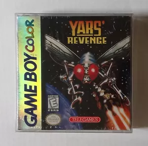 Game Boy Color GBC - Yars' Revenge - Still Sealed Complete w/ clear case - Picture 1 of 3