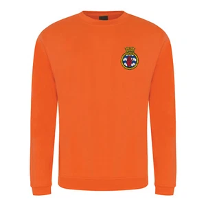 Red Hand of Ulster Battle of The Boyne Embroidered Men's Sweatshirt - Picture 1 of 10