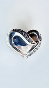 Original Pandora Charm Liebesband Herz mit Zirkonia 791816CZ Silber 925 ALE neu - Bild 1 von 19