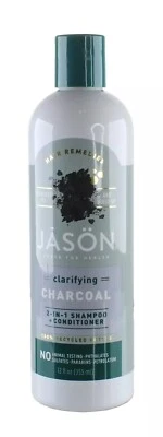 JASON CLARIFYING CHARCOAL 2-IN-1 SHAMPOO AND CONDITIONER 12 FL OZ - Image 1 of 3