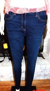 Nautica Skinny Jeans dunkelblau Low Rise Größe 29 Größe 8 auf Conversion Denim - Bild 1 von 9