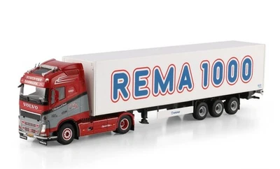 WSI 1:50 N.C. Christensen & Sonner Volvo FH4 Globetrotter box semi Truck Diecast - Image 1 of 4