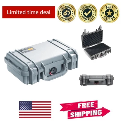 Silver 1170 Watertight Equipment Case - Durable, Lightweight, and Travel Ready - Image 1 of 4