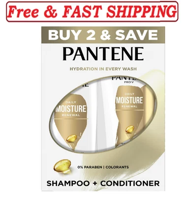 Juego de champú y acondicionador Pantene Pro-V Daily Moisture Renewal Foto 1 de 4