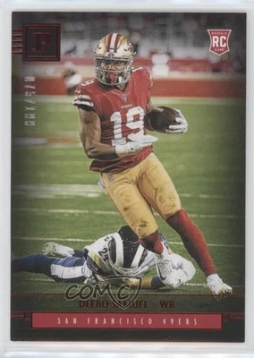 2019 Panini Chronicles Panini Red /199 Deebo Samuel #P33 Rookie RC - Image 1 of 2