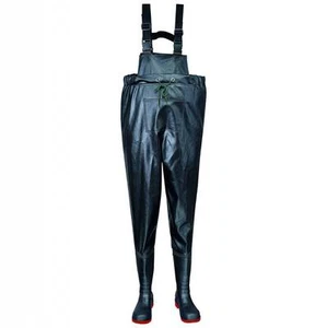 Portwest heavy duty chest waders steel toe cap & midsole farming fishing ponds - Picture 1 of 1