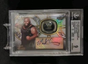 2018 Topps Legengs Of WWE MARK HENRY AUTO/99 HOF - Picture 1 of 2