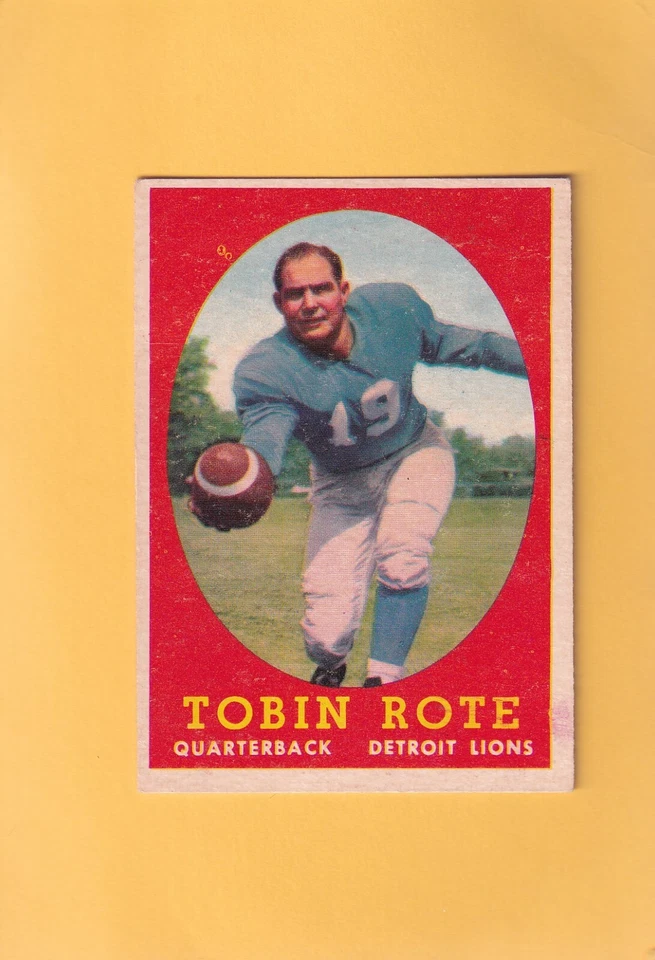 1958 Topps Football (#1-132) - Pick A Card, G-MT condition - Image 1 of 1