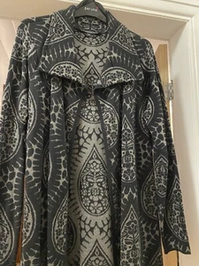 Betty Jackson Black Coat /cardigan - Picture 1 of 2