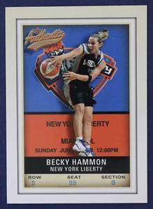 2002 Fleer Authentix WNBA #81 Becky Hammon NMMT+ - Picture 1 of 2
