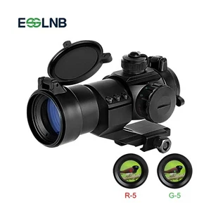 1X30 Red Green Dot Rifle Scope Optic Sight with 20mm/22mm Rail Mount for Hunting - Picture 1 of 9