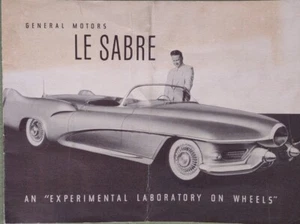 1951 General Motors Le Sabre Brochure Concept Car - Picture 1 of 10
