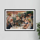 Pierre-Auguste Renoir Luncheon Of The Boating Party Painting Photo Poster Print