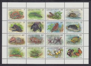 Christmas Island 1988 Wildlife sheetlet - Picture 1 of 1