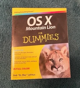 OSX Mountain Lion For Dummies - L@@K - Picture 1 of 1