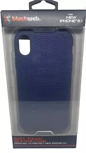 IPhone XR Blueish Purple Silicone Case iPhone 6.1 Apple New - Picture 1 of 2