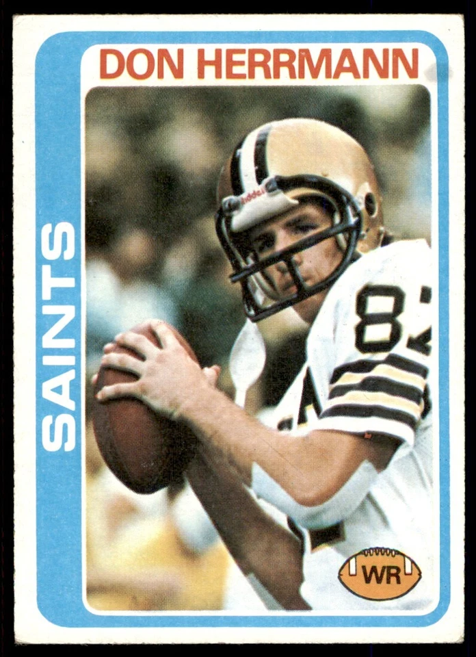 1978 TOPPS DON HERRMANN NEW ORLEANS SAINTS #243 - Image 1 of 2