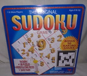 The Original Sudoku Board Game,Cardinal Puzzle Family fun Learning age 8 & up - Picture 1 of 3
