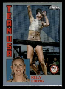 2024 Topps Chrome US Olympic Hopefuls KELLY CHENG 1984 #84T-12 - Picture 1 of 2