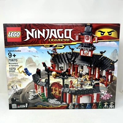 LEGO NINJAGO: Monastery of Spinjitzu (70670) Set - Brand New/Sealed - Image 1 of 4