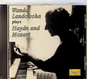 WANDA LANDOWSKA Plays Haydn and Mozart Harpsichord/Piano Sonatas etc CD PEARL  - Picture 1 of 3