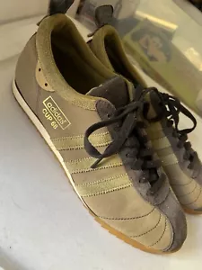 Adidas Cup 68 Braun Leder Sneaker Herren Größe 10,5 Schuhe Turnschuhe - Bild 1 von 9