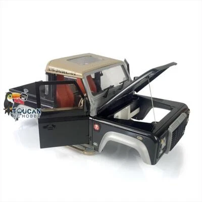 TOUCANRC 1/10 Painted Rock Crawler D90 Pickup Car RC Vehicle Shell Cabin Model - Image 1 of 4