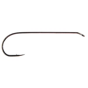 AHREX FW538 MAYFLY DRY FLY HOOK - Fliegenbinden schwarz Langschaft Forellenhaken NEU! - Bild 1 von 2
