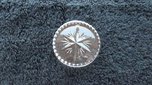 WATERFORD CRYSTAL DISC ORNAMENT - Picture 1 of 4