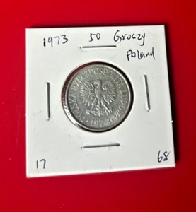 1973 Poland 50 Groszy Coin - Nice World Coin !!! - Picture 1 of 2