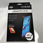 New ListingDURAGLASS Tempered Glass Screen Protector for Alcatel Phones Sealed TCL 4X 5G