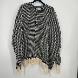Neu mit Etikett Apiece Apart Baumwolle Quaste Poncho Cardigan bestickt Fransen Einheitsgröße - Bild 1 von 10