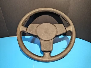 1984 Porsche 944 Steering Wheel Brown 3 Spoke - fits 911 etc. - Picture 1 of 24