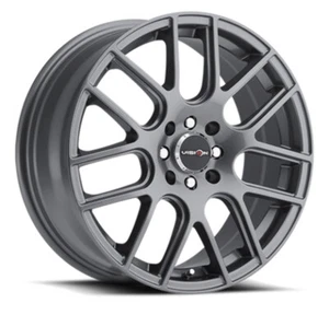 16" Vision Street 426H Cross Gunmetal Wheel 16x7 5x4.5 (5x114.3) Rim 38mm - Picture 1 of 5