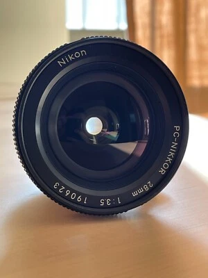 Nikon PC NIKKOR 28mm f/3.5 Lens EF Mount -- MINT - Image 1 of 4