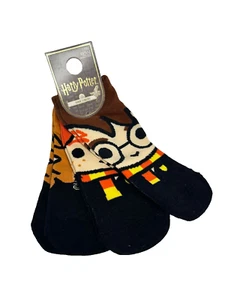 Harry Potter Womens Low Cut Character Socks Harry Ron & Hermione 3 Pairs - Picture 1 of 15
