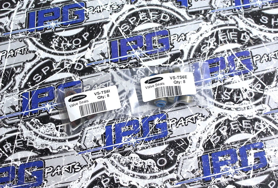 Vedações de haste de válvula Supertech compatíveis com motores Toyota Corolla/AE86 4AGE 16v - Imagem 1 de 1